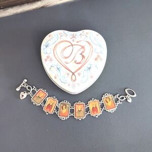 Brighton Guardian Angels Guiding Us, Toggle Bracelet W/Tin, Retired